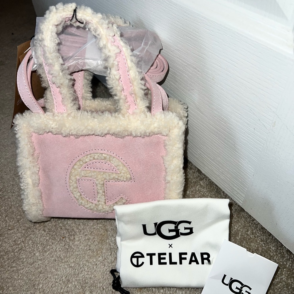 Pink UGG x Telfar Small Shopper